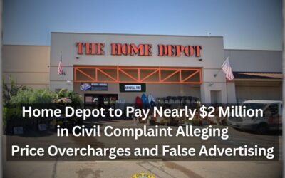 County Sealers of Weights and Measures Play Key Role in Recent Home Depot False Advertising Case